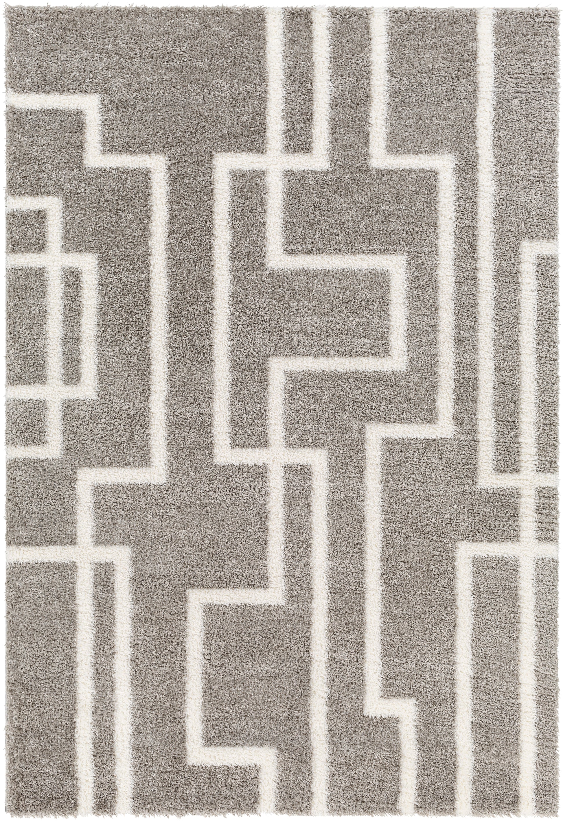 Surya Cloudy Shag Cdg-2315 Grey Area Rug