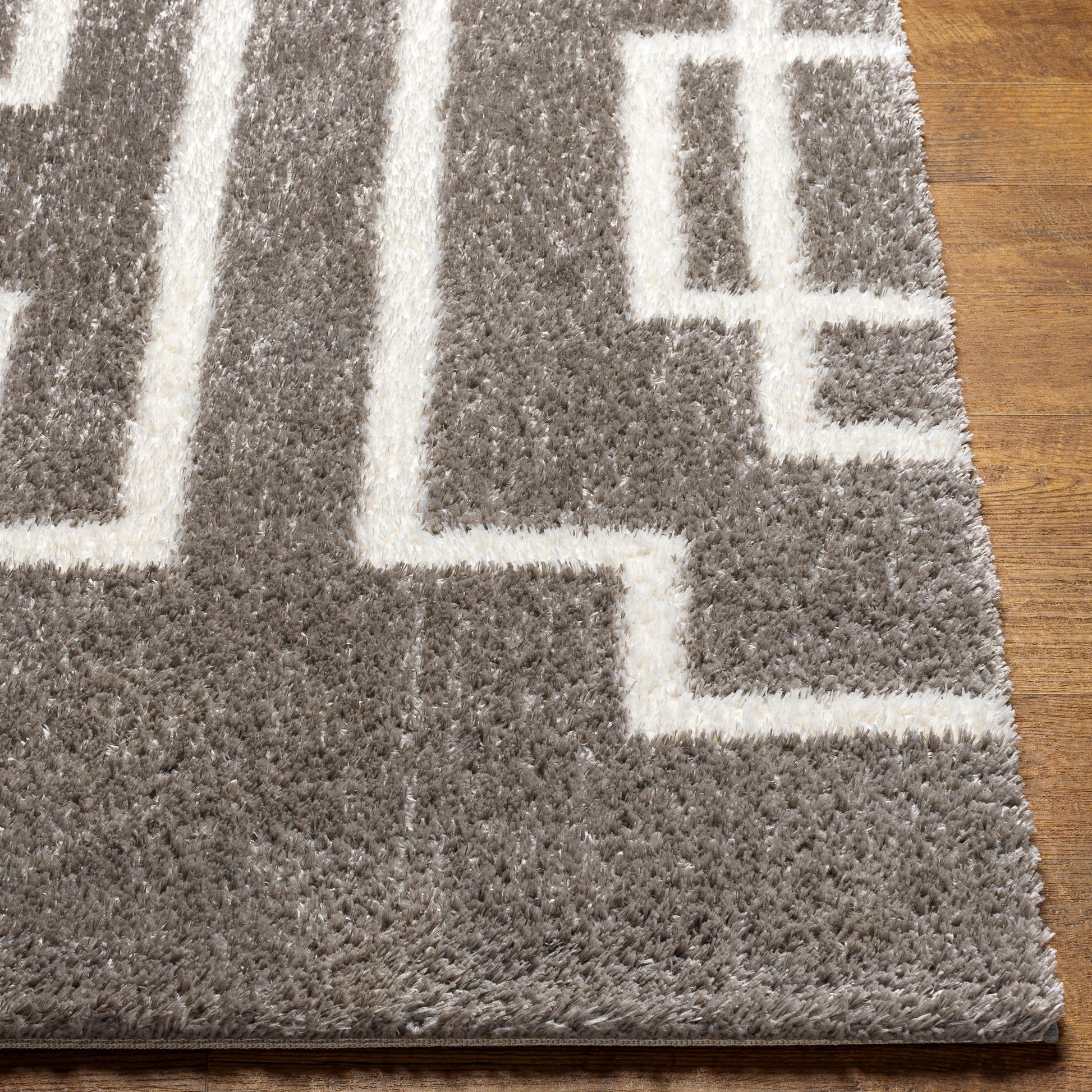 Surya Cloudy Shag Cdg-2315 Grey Area Rug