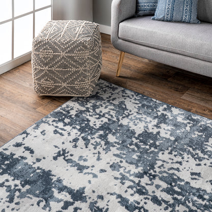 Nuloom Ginny Speckled Ngi2441A Blue Area Rug