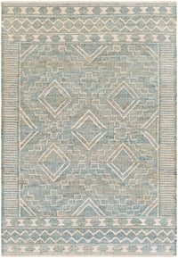 Surya Cadence Cec-2302 Sage, Cream, Camel, Ice Blue Area Rug