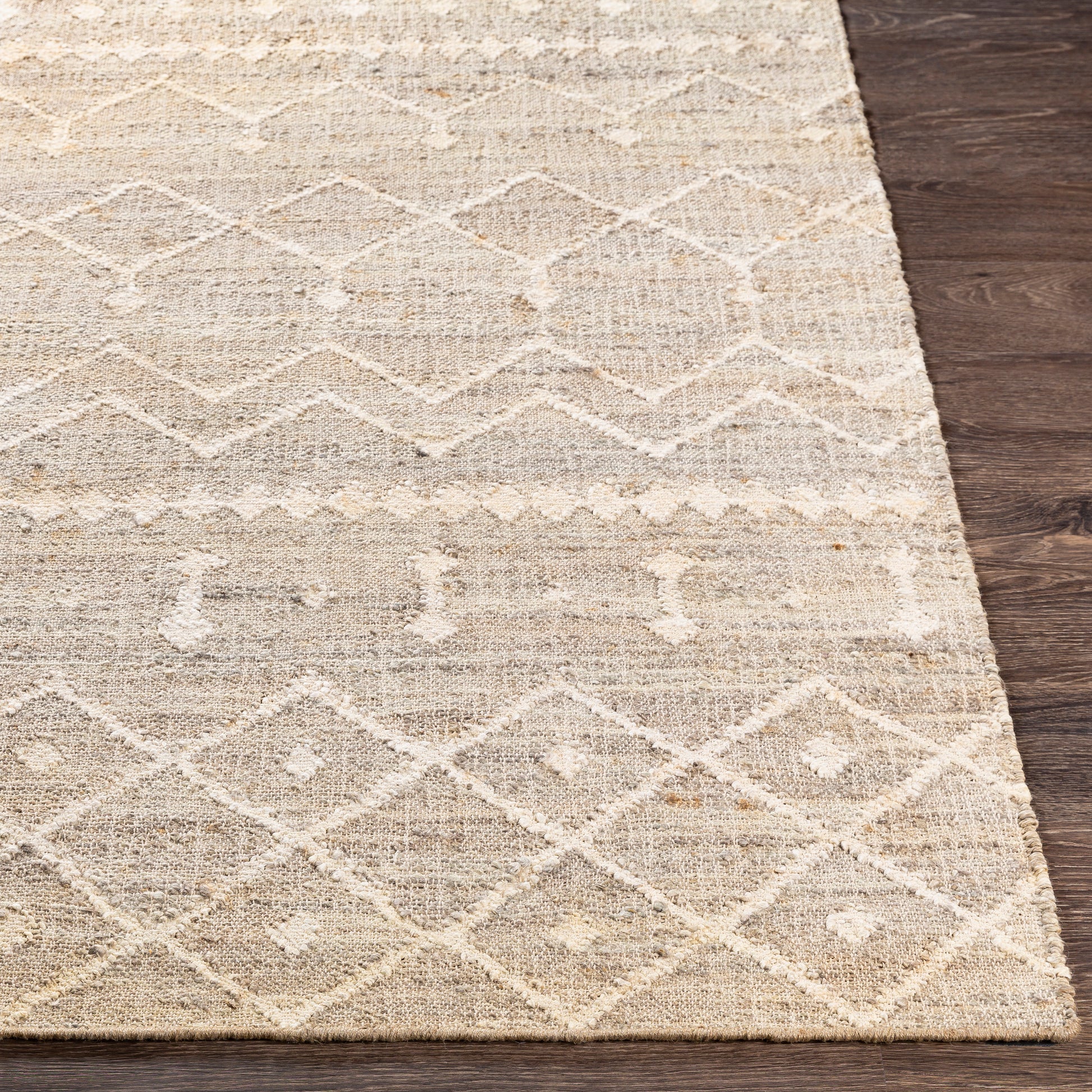 Surya Cadence Cec-2304 Camel, Cream, Khaki, Ivory Area Rug