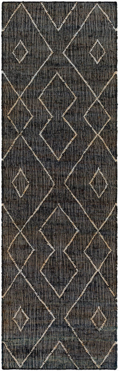 Surya Cadence Cec-2306 Black, Charcoal, Beige Area Rug