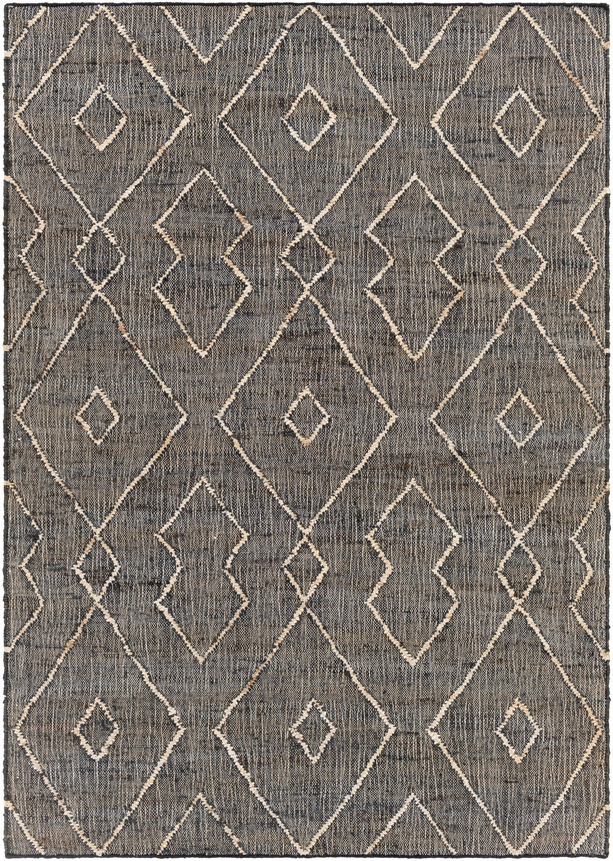 Surya Cadence Cec-2306 Black, Charcoal, Beige Area Rug