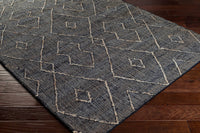 Surya Cadence Cec-2306 Black, Charcoal, Beige Area Rug