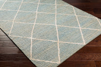 Surya Cadence Cec-2309 Sage, Cream, Camel, Ice Blue Area Rug