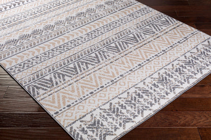 Surya Cesar Ceg-2325 Gray, Tan, Cream Area Rug