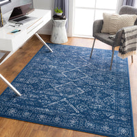 Surya Cesar Ceg-2331 Navy, Cream Area Rug