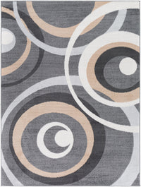 Surya Cesar Ceg-2364 Charcoal, Navy, Tan, Light Gray Area Rug