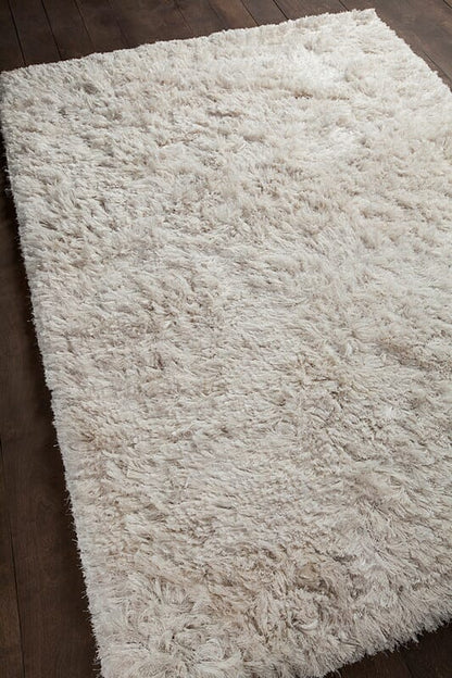 Chandra Celecot cel-4700 White Shag Area Rug