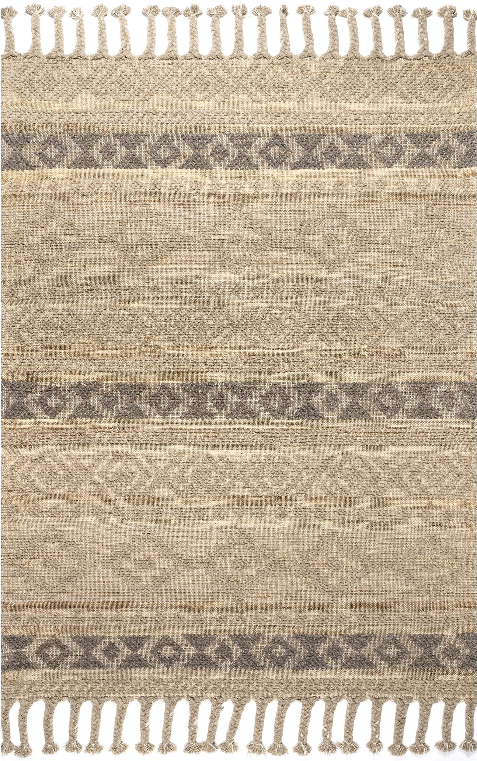 Nuloom Sari And Global Inspired Nsa3587A Natural Area Rug