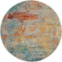 Nourison Celestial Ces02 Sealife Organic / Abstract Area Rug