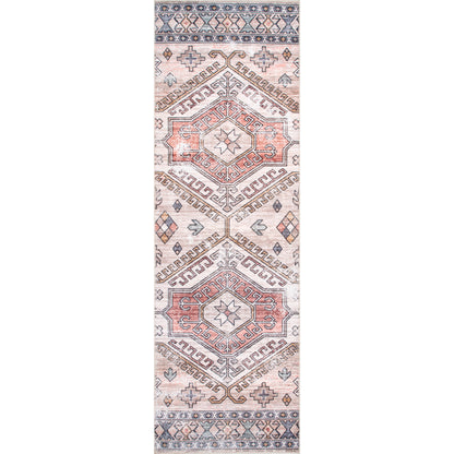 AreaRugs.com Wavaj Nwa1040D Peach Area Rug