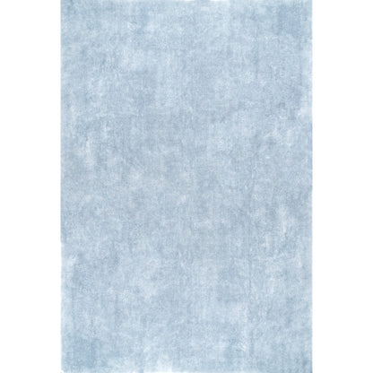 AreaRugs.com Wavaj Nwa1135D Light Blue Area Rug