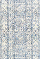 Surya Corfu Cfu-2305 Cream, Denim, Navy Rugs.