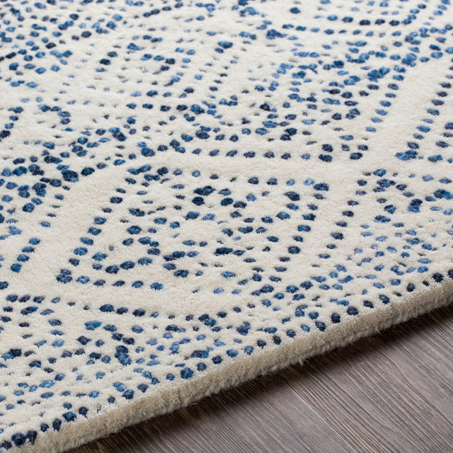 Surya Corfu Cfu-2305 Cream, Denim, Navy Rugs.