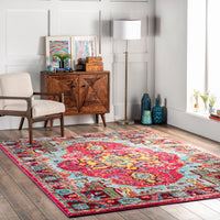 Nuloom Corbett Bohemian Nco2240C Multi Area Rug