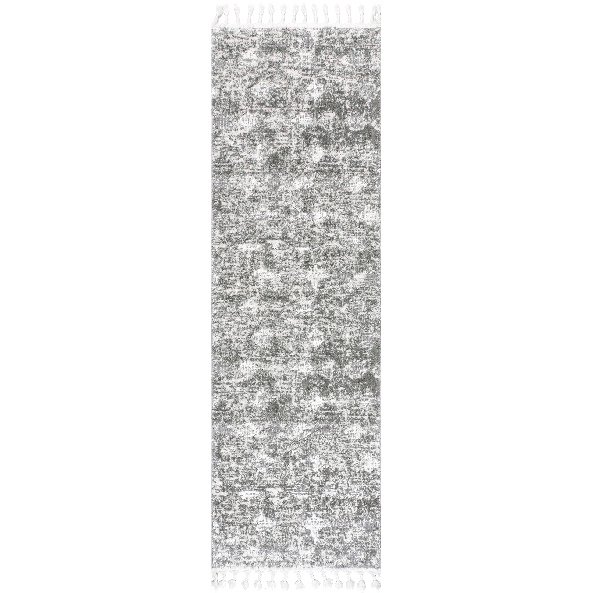 Nuloom Agata Textured Nag2338B Light Gray Area Rug