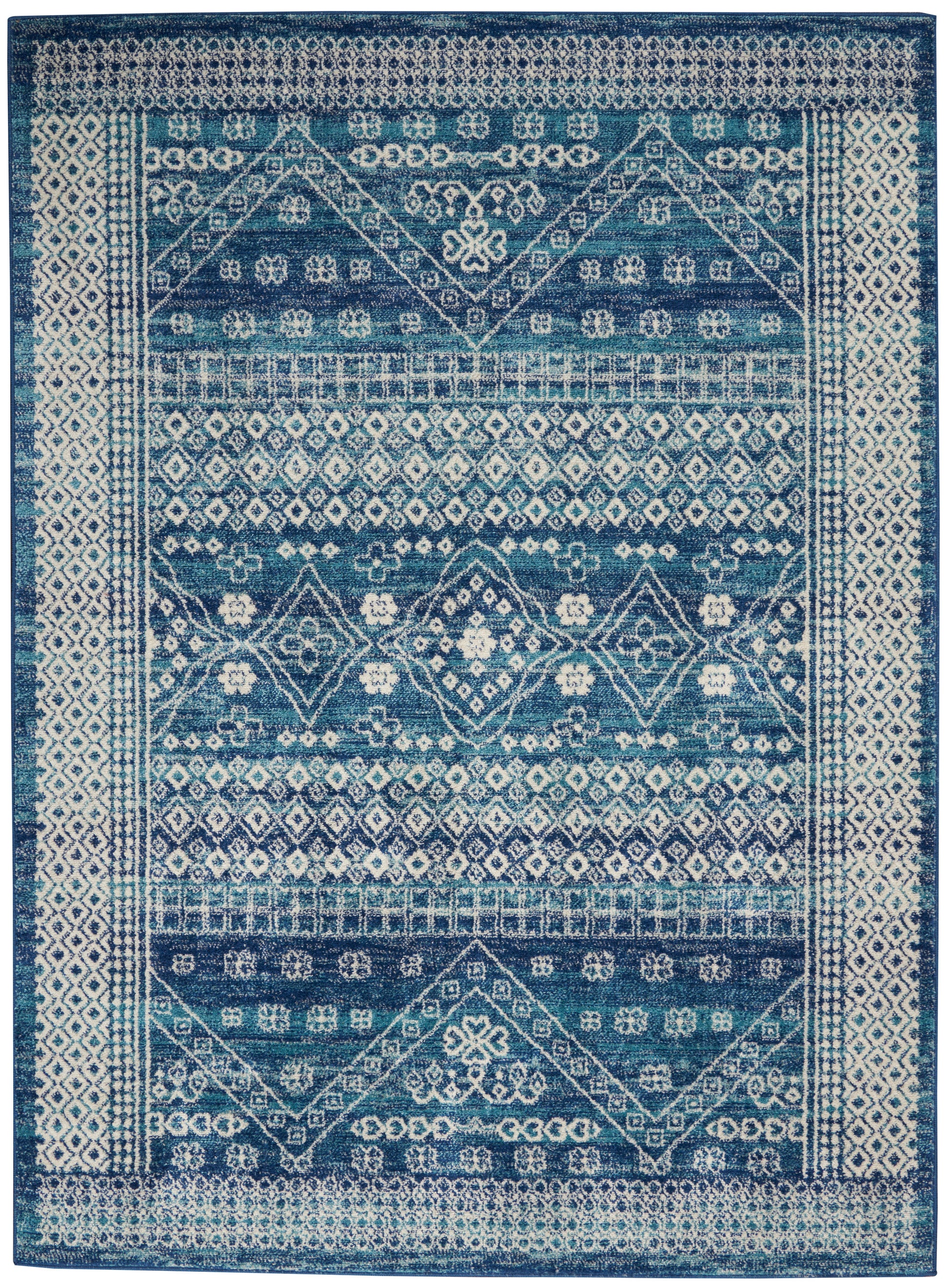 Nourison Passion Psn27 Navy Blue Area Rug