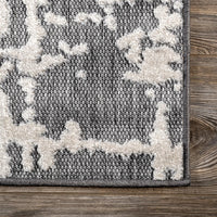 Nuloom Adley Lines Nad1556B Gray Area Rug