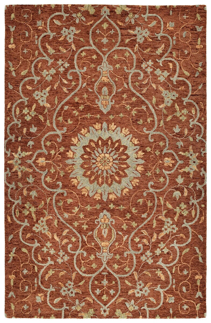 Kaleen Chancellor Cha01-06 Brick Area Rug