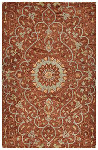 Kaleen Chancellor Cha01-06 Brick Area Rug