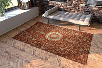 Kaleen Chancellor Cha01-06 Brick Area Rug