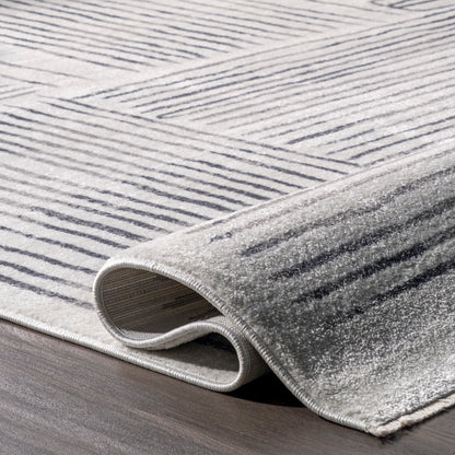 Nuloom Soraya Tiles Nso1700A Light Gray Area Rug