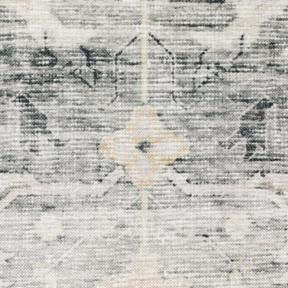 Oriental Weavers Sphinx Charleston Cha07 Charcoal/ Grey Area Rug
