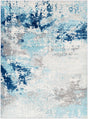Surya Chester Che-2346 Dark Blue, Aqua, White, Medium Gray Rugs.