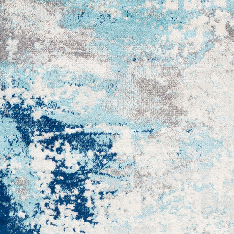 Surya Chester Che-2346 Dark Blue, Aqua, White, Medium Gray Rugs.