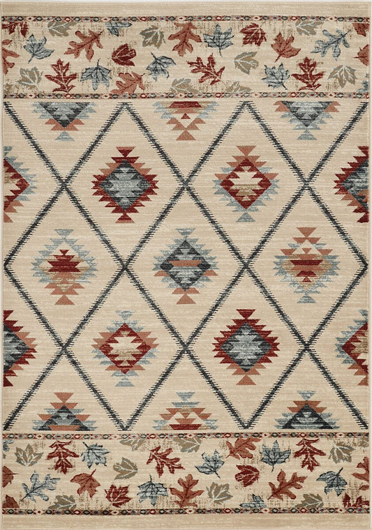 KAS Chester 5632 Harvest Ivory Moroccan Area Rug