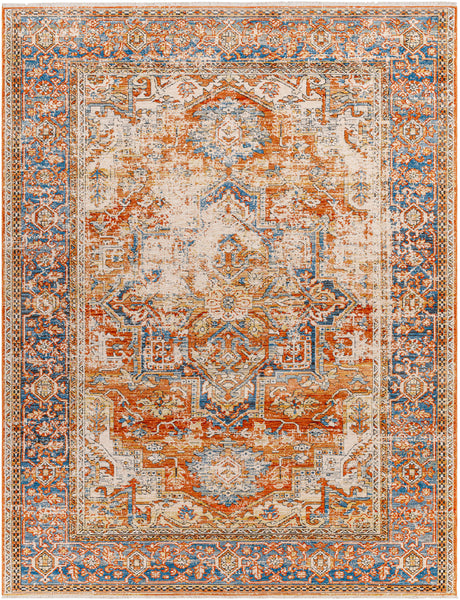 Surya Chicago Chg-2301 Orange Rug.