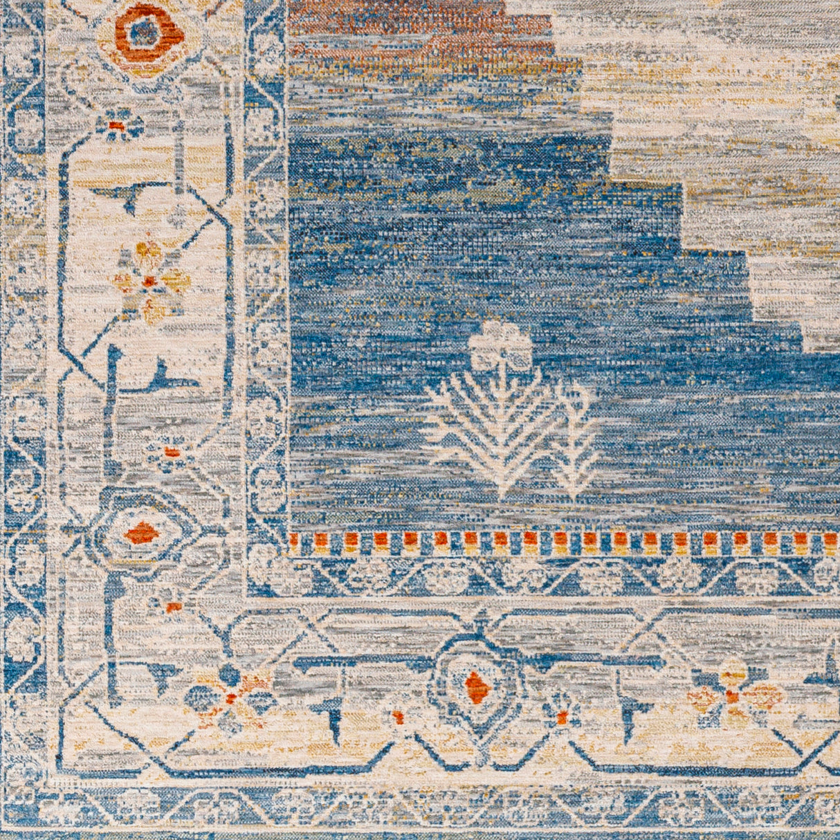 Surya Chicago Chg-2303 Blue Rug.
