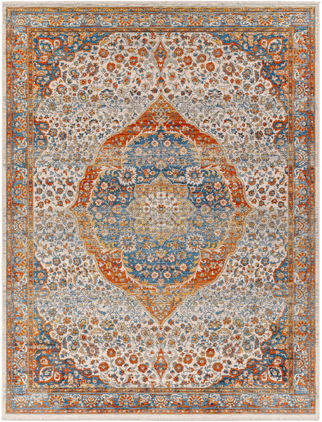Surya Chicago Chg-2306 Orange Rug.