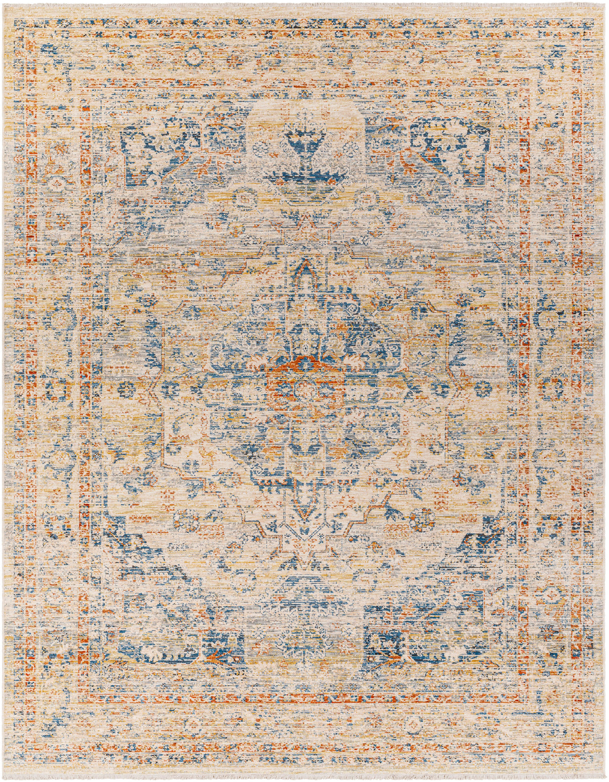 Surya Chicago Chg-2308 Orange Rug.