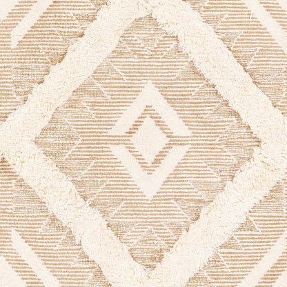 Surya Cherokee Chk-2304 Tan, Cream Geometric Area Rug