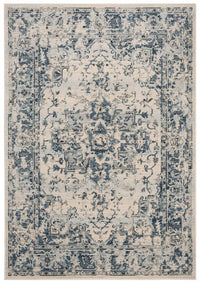 Safavieh Charleston Chl411A Ivory / Navy Vintage / Distressed Area Rug