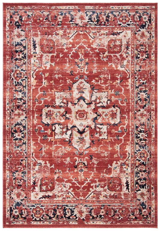 Safavieh Charleston Chl411Q Red/Ivory Area Rug