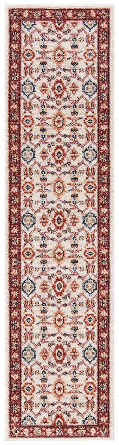 Safavieh Charleston Chl412A Ivory/Red Area Rug