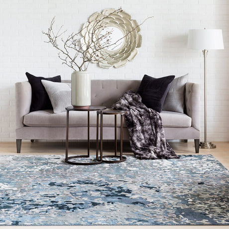 Surya Chemistry Chm-2003 Charcoal / Slate / Ivory / Moss Rugs.