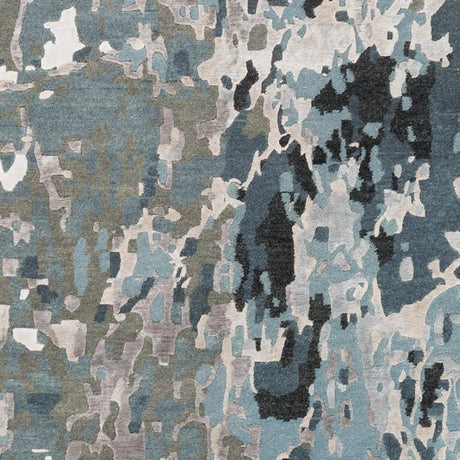 Surya Chemistry Chm-2003 Charcoal / Slate / Ivory / Moss Rugs.