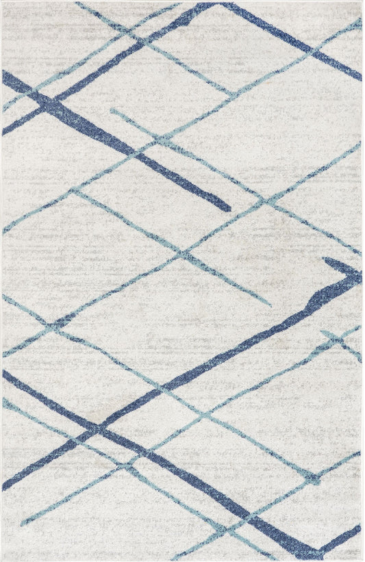 Nuloom Thigpen Contemporary Nth1498E Light Blue Area Rug