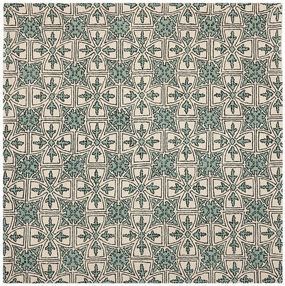 Safavieh Chatham Cht716A Light Blue / Ivory Damask Area Rug