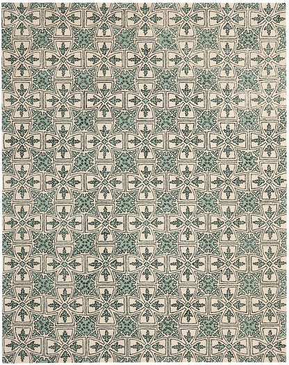 Safavieh Chatham Cht716A Light Blue / Ivory Damask Area Rug