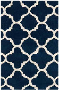 Safavieh Chatham Cht717C Dark Blue / Ivory Geometric Area Rug