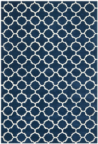 Safavieh Chatham Cht717C Dark Blue / Ivory Geometric Area Rug