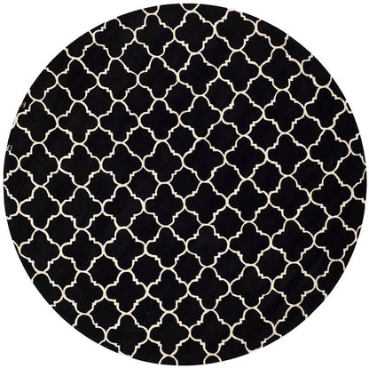 Safavieh Chatham Cht717K Black / Ivory Geometric Area Rug