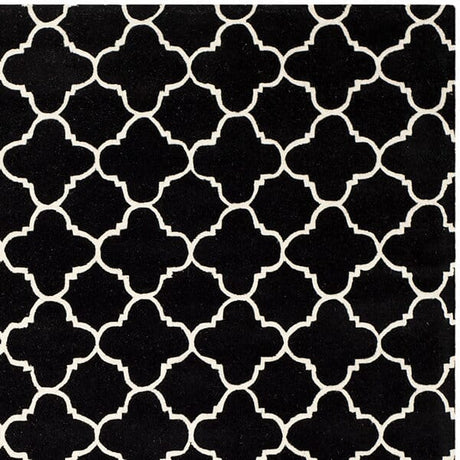 Safavieh Chatham Cht717K Black / Ivory Rugs.