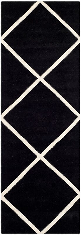 Safavieh Chatham Cht720K Black / Ivory Rugs.