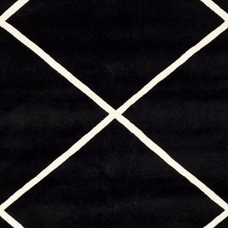 Safavieh Chatham Cht720K Black / Ivory Rugs.